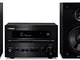 Yamaha MCR-B370DBLPB, Sistema Micro Hifi, USB, Nero/Nero