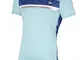 Dunlop 72222-S, T-Shirt Mens, Aqua/Cobalt, S