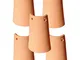 Hobby e blu 5 TEGOLE in Terracotta da Decorare Alte 10 CM PERFETTE per HOBBYSTI