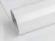 TOTIO carta a contatto bianca glitterata 15,75" x 118,11" Pellicola autoadesiva in vinile...