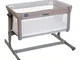 Chicco Next2Me Dream Evo, Culla Neonato Fianco Letto Eco+, Inclinabile, Spondina Apribile,...