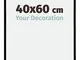 yd. Your Decoration - Cornice Portafoto 40.00x60.00 cm - Ottima Qualità -Nero lucente - Pl...