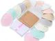 Assorbilatte di Bambù Organico - 14 Cuscinetti Lavabili+ Borsa da Bagno - Cuscinetto per C...