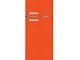 MASTER frigorifero CLASS240OR 208L con congelatore Classe A+ Colore Arancione