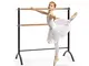 KLAR FIT Klarfit Barre - Sbarra da Balletto, Indipendente, Libera Installazione, 2 x 38mm...