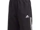 adidas JB TR 3S Wo Sh, Pantaloncini Sportivi Bambino, Black/White, 910Y