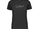 CMP T-Shirt 39T5676P, Donna, Schwarz, 38