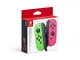 Nintendo Switch: Set Da Due Joy-Con, Verde/Rosa Neon - Limited