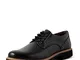 Clarks Batcombe Hall Scarpe Stringate Derby Uomo, Nero (Black Leather), 43 EU