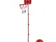 VGEBY1 Set di Pallacanestro, tabellone per canestro da Basket per Bambini con Base, Asta d...