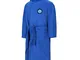 Inter, Accappatoio in Microfibra I001 Unisex-Bambini e Ragazzi, Azzurro, 4-6 Anni