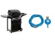 Sochef Pi & ugrave;saporillo Barbecue, Sistema di Cottura a Pietra Lavica, Nero, 52x122x10...