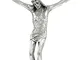 Ferrari & Arrighetti Corpo di Cristo per Crocifisso, Metallo, Color Argento, 13 Centimetri
