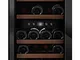 mQuvee Cantinetta vino a libera installazione WineExpert 38 Nero, capacità 38 bottiglie, 2...