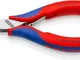 Knipex Tronchese per Elettronica con Tagliente Frontale Rivestiti in Materiale Bicomponent...