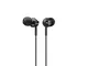 Sony MDR-EX110LP - Cuffie in-ear, Auricolari in silicone, Nero