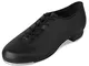 Scarpe Tip Tap LS3312G Bloch Leo Jazz (9(27), Nero M)