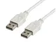 Nilox - Cavo USB 2.0 Tipo Maschio/Maschio, Colore : Bianco, 0.8 Metri