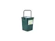 Home Ricybox Contenitore Umido con Coperchio, 10 Litro, Plastica, Verde, 23.5x24x29.5 cm
