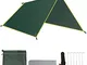 gracosy Tenda Parasole da Campeggio Tenda da Spiaggia Portatile Tarp Telone da Campeggio,2...