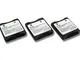 vhbw 3x Batteria 600mAh (2.4V) compatibile con Telefono Cordless Funkwerk FC1 sostituisce...