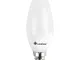 MARINO CRISTAL 21437 STD OLIVA LED OPALE 7W (ex 51W ) 230V E14 4000°K 670 LUMEN