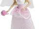 Barbie – Bambola Barbie Sposa, Con abito velo e fiori, Dettagli realistici, Giocattolo per...