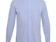 Manifatture Mario Bianchetti Camicia Clergy Mille Righe - Azzurro, 44 (18)