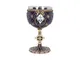 Nemesis Now B4886P9 Ghost Gold Meliora Calice, Resina con Acciaio Inox