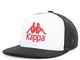 Kappa Cappello con Visiera Authentic BZADWAL Black-White 304KRL0 909 59