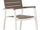 Keter Poltrona Set Harmony, Legno, Beige E Talpa, 60x59x86 cm