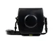 Cisixin Accessori per Fotocamere Digitali Fondina in Pelle PU per Fujifilm Fuji SQ 10 (Ner...