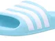 adidas Adilette K, Scarpe da Ginnastica, Pulse Aqua/Ftwr White/Pulse Aqua, 38 EU