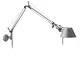 Artemide Tolomeo A001000+A025150 Lampada da Parete, Alluminio