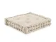 Galileo Casa 5900207 Cuscino Materasso 40x40x8cm 1150gr Ecru, Bianco, 1 unità (Confezione...