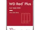 WD Red Plus 10TB per NAS Hard Disk interno da 3.5”, 7200 RPM Class, SATA 6 GB/s, CMR, Cach...