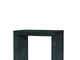 Fashion Commerce Consolle FC1685, Legno, Marmo Nero, 45x90