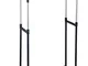 King Home Stender appendiabiti Doppio Estensibile con Ruote, misure: 82,5/125X42,5X97/170H...