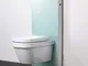 Geberit Monolith 131.021.SL.5 Modulo sanitario per WC sospeso, 101 cm, in vetro, colore: m...