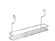Metaltex 350309010 Ripiano 35 x 7 x 19 cm Lonardo, cromato