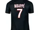 A&J Hommes and et garçons Le sport Maillot de Football,20-21 PSG # 7 Mbappe # 10 Neymar jr...