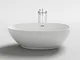 Bagno Italia Vasca da bagno 180x90x58 freestanding centro stanza stile ovale design modern...