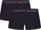 Tommy Hilfiger 2p Trunk Intimo, Desert Sky/Desert Sky, 8/10 Bambino