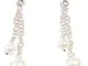 Orecchini donna Miluna perle e diamanti in oro bianco 750% pendenti