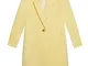 Motivi : Cappotto Oversize in poliviscosa Giallo 40 (Italian Size)