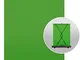 Elgato Green Screen, pannello chroma key retrattile per rimuovere lo sfondo, tessuto antip...