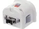 Kyrio Wii Motion Plus Adattatore Adattatore per acceleratore sensore Remote Plus esterno P...