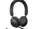 Jabra Evolve2 65 Wireless PC Headset – Noise Cancelling Microsoft Teams Certified Stereo H...