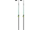 LEKI Vario XS Speed Lock - Bastoncini da trekking, grigio/ciano/giallo fluo/nero