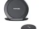 PERFINE Portatile Caricabatterie Wireless - Stand & Pad, Rapida Caricatore Wireless 10W Ca...